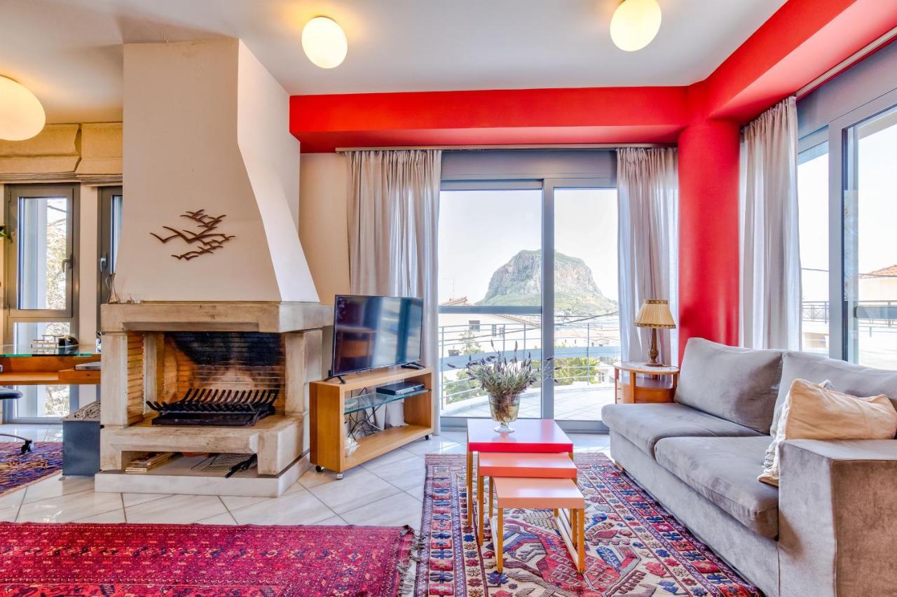 Monemvasia Modern Flat With Panoramic Sea View Dış mekan fotoğraf